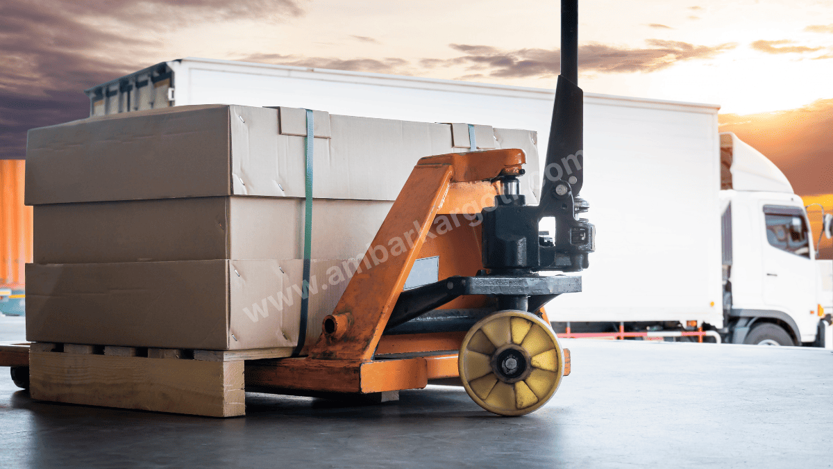 Çekerek Paletli Yük Taşıma